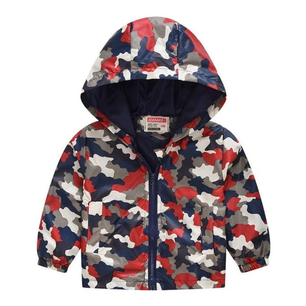 Stylish Skin-friendly Children's Waterproof Windbreaker