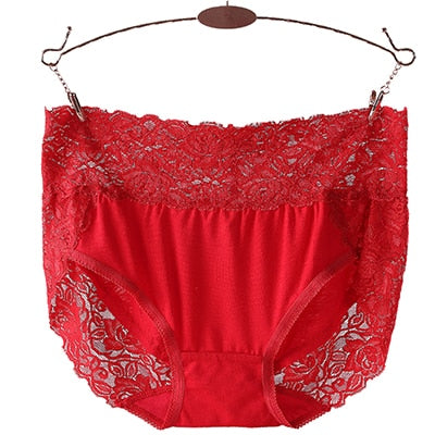 Ropa Interior Femenina Lace Sexy Lingeries Briefs Women Underwear Plus Size 6Xl High Waist Women'S Panties