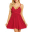 Women‘s Plus Size Gift Pajamas Nightgown Home Party Daily Lace Bow Pure Color Polyester Satin Simple Soft Spring Summer V Wire, Super Sexy