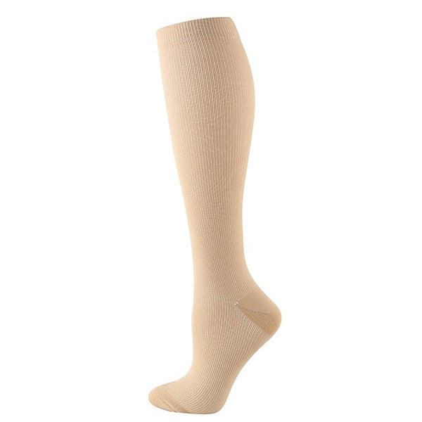 Copper Ion Compression Sports Stockings - Elastic Pressure Support