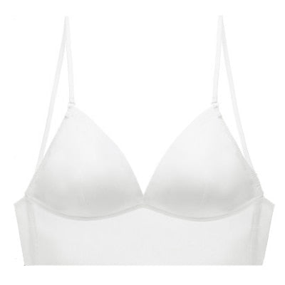 Sexy Ladies' Seamless Lace Mesh Halter Bra