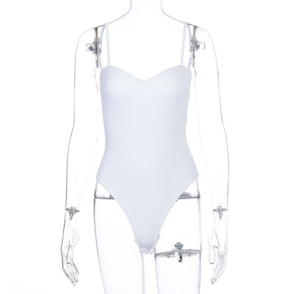Sexy Ladies' Knitted Fitness Bodysuits Soild Color One Piece
