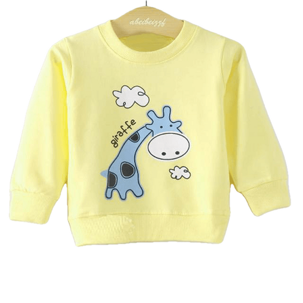 6 Cats Long Sleeves Sweater Girls Kids T-Shirt Clothes - Sheseelady