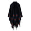 Women's Hooded Knitted Poncho Cape Cardigan Sweater Shawl Scarf Cashmere Pashmina