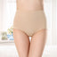 Women's Basic Comfort Pure Color Brief Micro-elastic High Waist