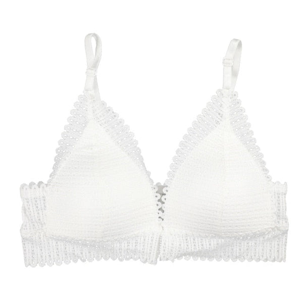 Comfortable Sexy Ladies' Backless Push Up Lace Bralette