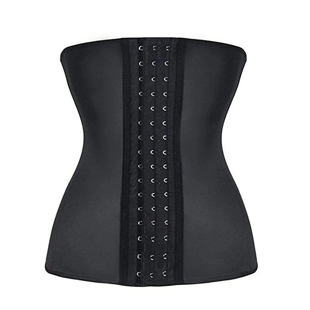 Latex Shapewear Waist Trainer Belt for Sports and Corset Support