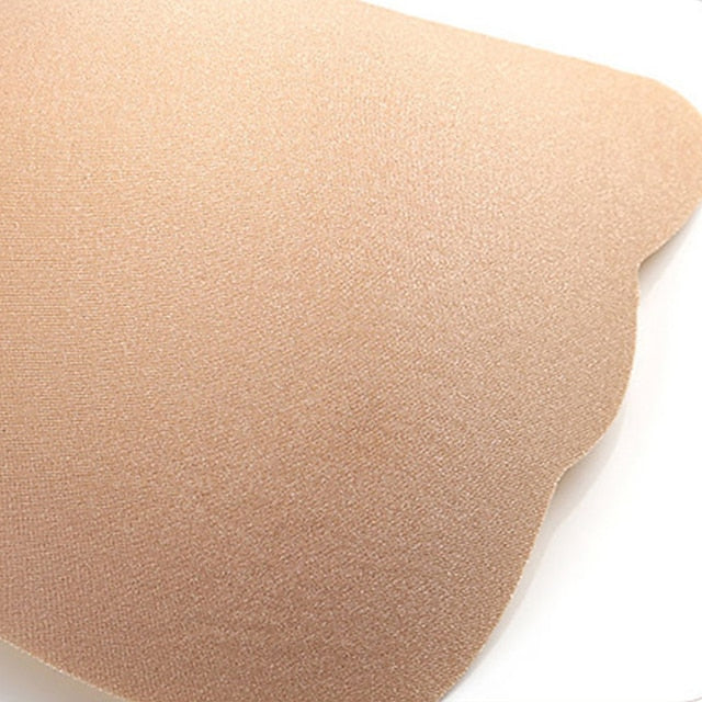 Women's Plus Size Bras & Bralettes Adhesive Bra Strapless 3,4 Cup Solid Color Micro-elastic Breathable Push Up Invisible Wedding Party Party & Evening Silica Gel , 1 PC