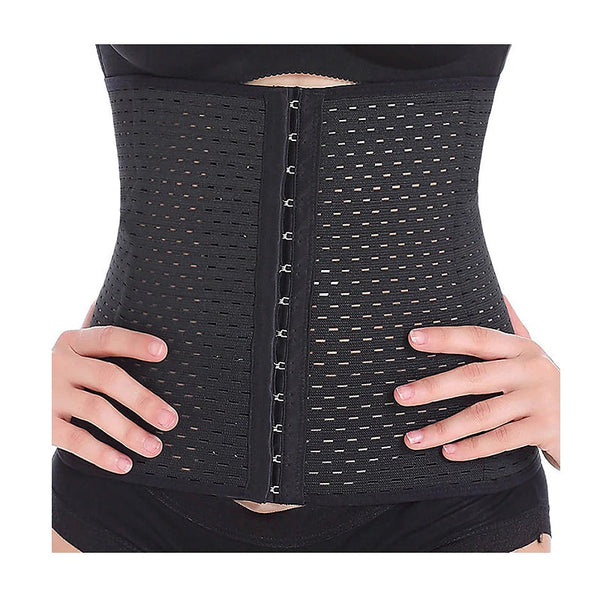 Women's Waist Trainer Corset Shapewear Slimming Belt Body Shaper 3-Breasted