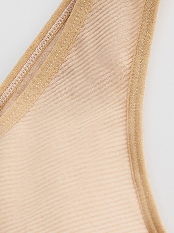 Women's Wireless Bras Sports Bras Fixed Straps Full Coverage Scoop Neck Breathable Sport Pure Color Pull-On Closure Casual Daily Nylon 1PC Green White , Bras & Bralettes , 1 PC