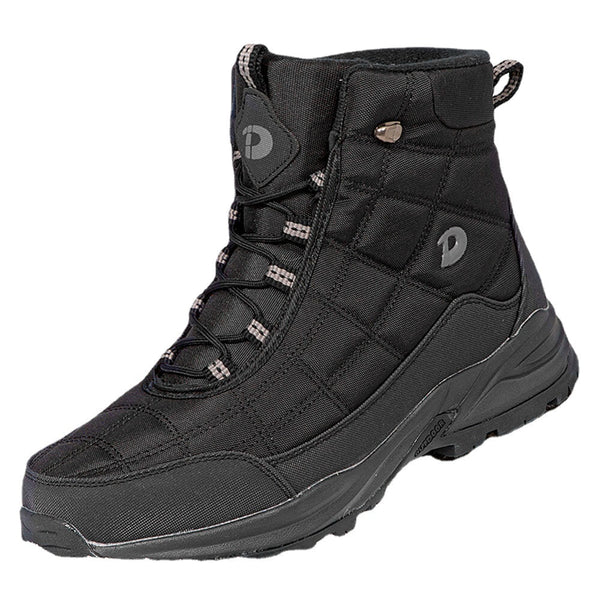 Men's Waterproof Non-Slip Winter Snow Boots - Warm, Windproof, Plus Velvet Lining
