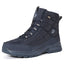 Men's Waterproof Non-Slip Winter Snow Boots - Warm, Windproof, Plus Velvet Lining