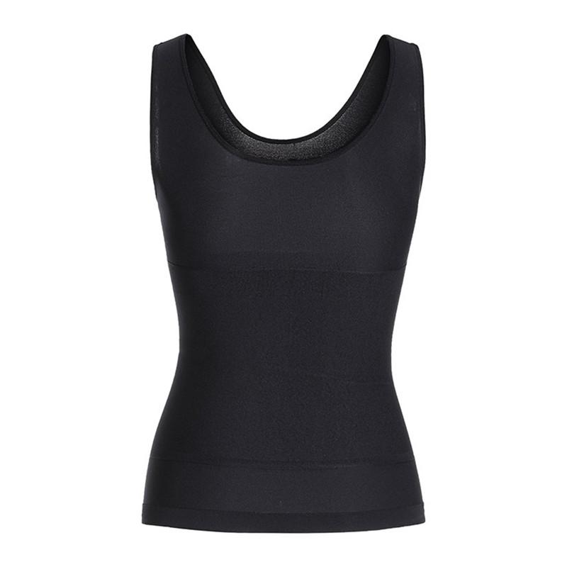 Vest Slimming Body Posture Elastic Abdomen Vests Shapewear Sleeveless Tank Top Shirts