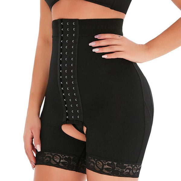 Butt Lifter Women High Waist Panties Slimming Tummy Control Breathable Shapewear Hook