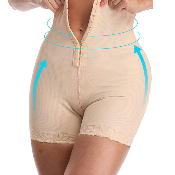 Womens Shapewear Briefs Tummy Control High-Waist Brief Panty Slimming Body Shaper BodysuitButt Lifter Body Shaper Booty