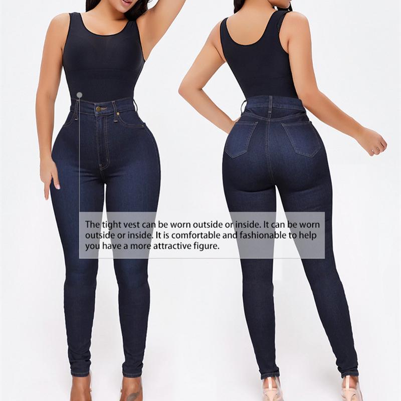 Vest Slimming Body Posture Elastic Abdomen Vests Shapewear Sleeveless Tank Top Shirts