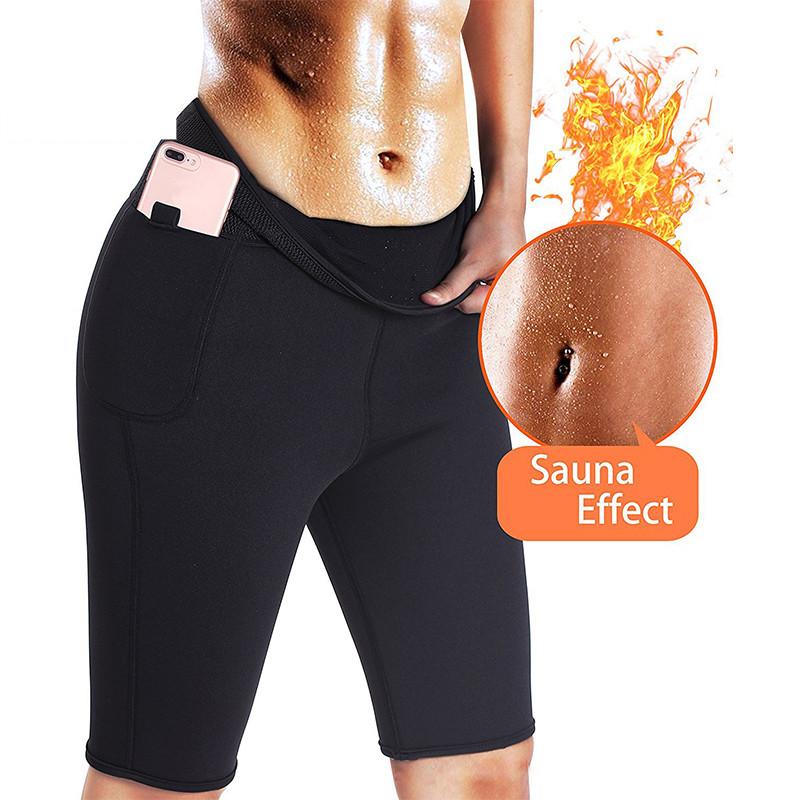 Women Sauna Hot Sweat Fat Burning Compression Slimming Leggings for Indoor Outdoor Main image
