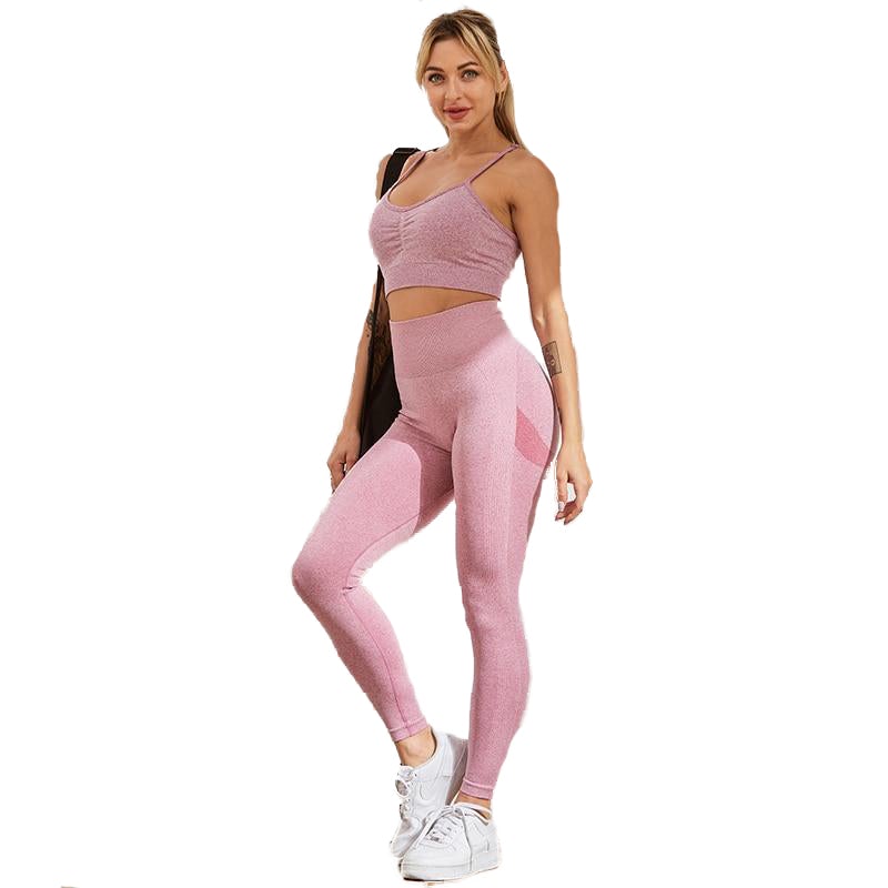 Sexy High Waist Bubble Butt Push Up Leggings - Seamless Slim Fit Fitness Wear