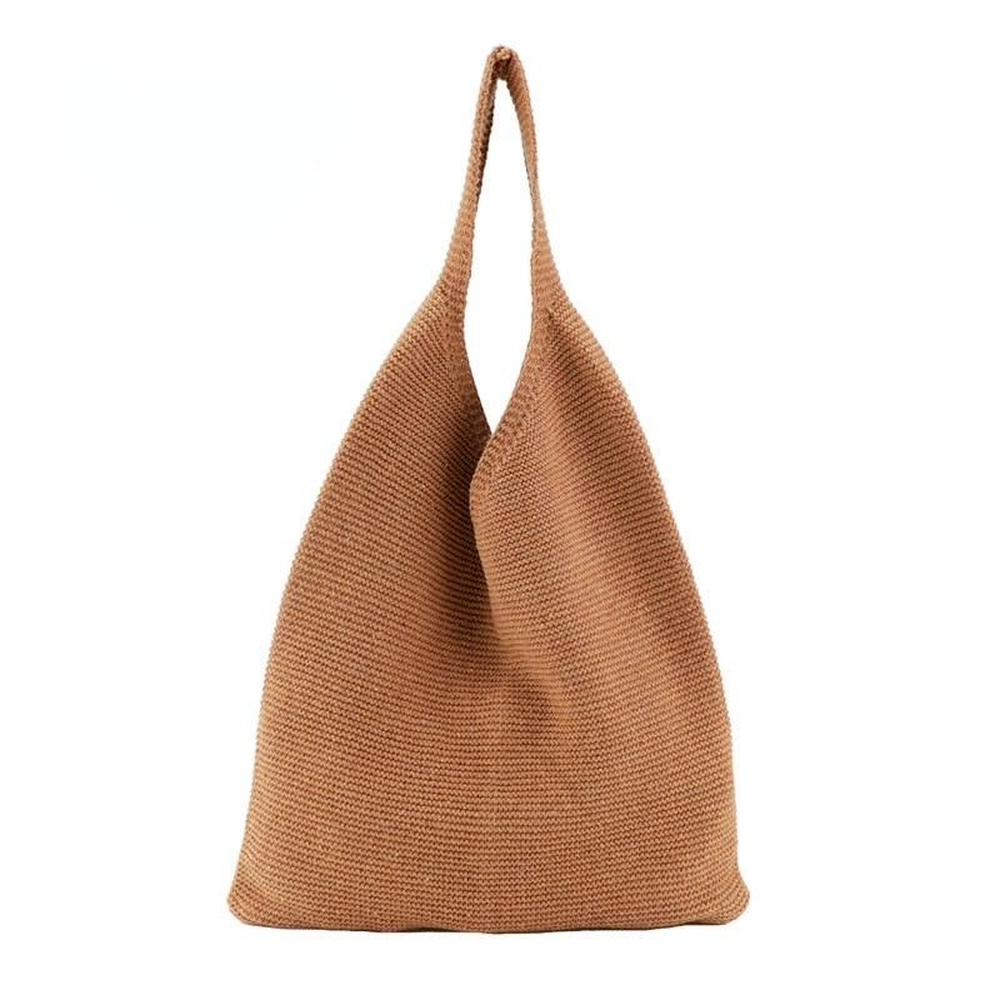 Woolen Knitted Braid Handbag Crochet Winter Korean Fashion Art Chic Autumn And Shoulder Bags Tote for Women Main image