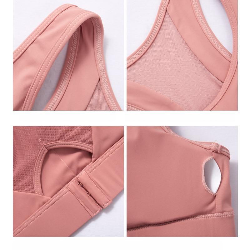 Woman Push-up Sexy Beautiful Back Yoga Padded Crop Top Workout Gym Running Sports Bra