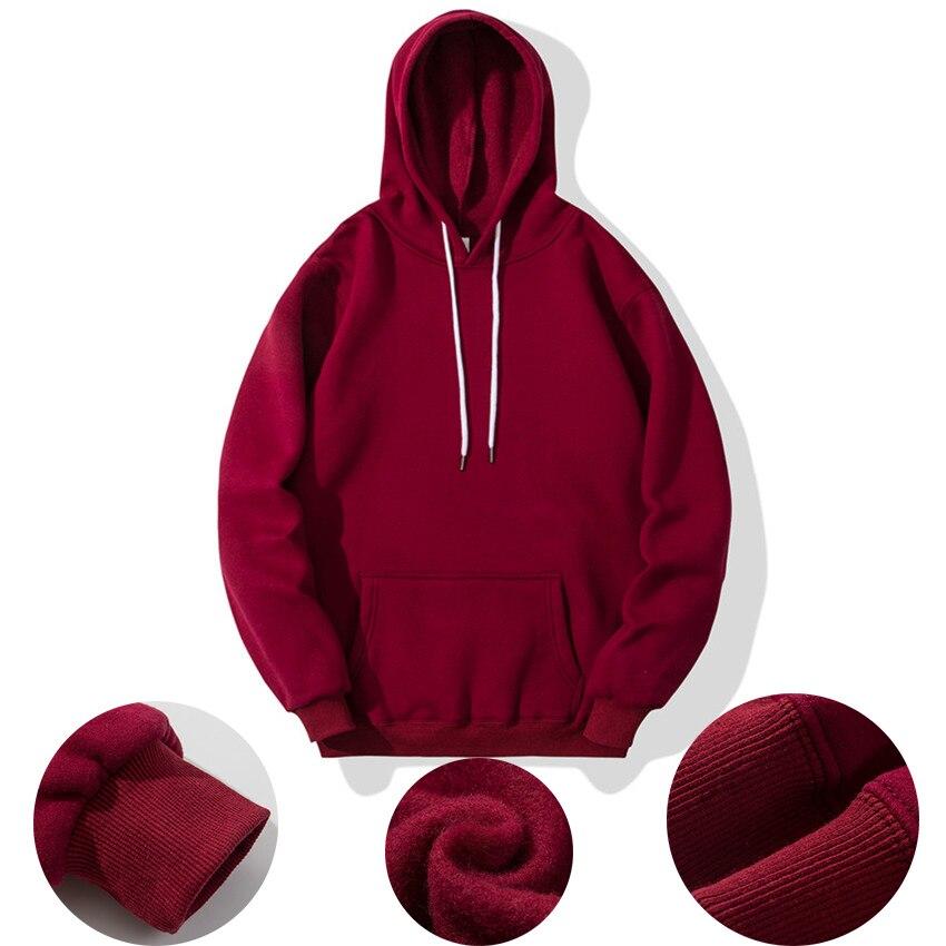 Spring Autumn Fashion Brand Men's Hoodies Male Casual Sweatshirts Men Solid Color Sweatshirt Tops Main image