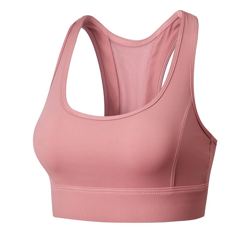 Woman Push-up Sexy Beautiful Back Yoga Padded Crop Top Workout Gym Running Sports Bra Main image