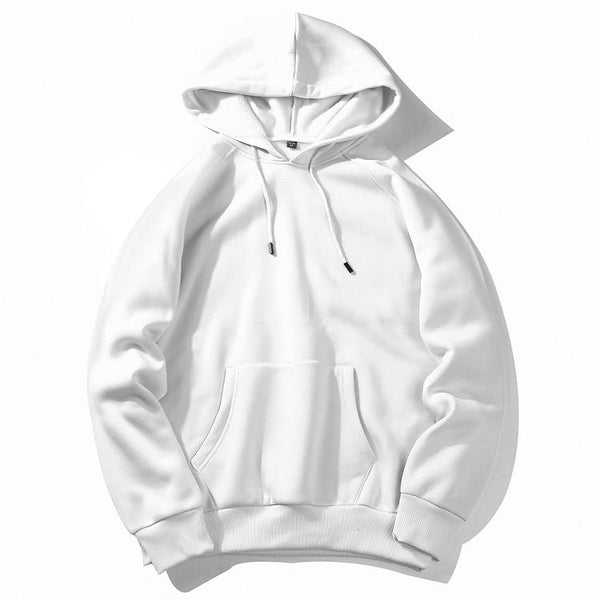 Men's Warm Fleece Hoodie Sweatshirt for Spring & Autumn