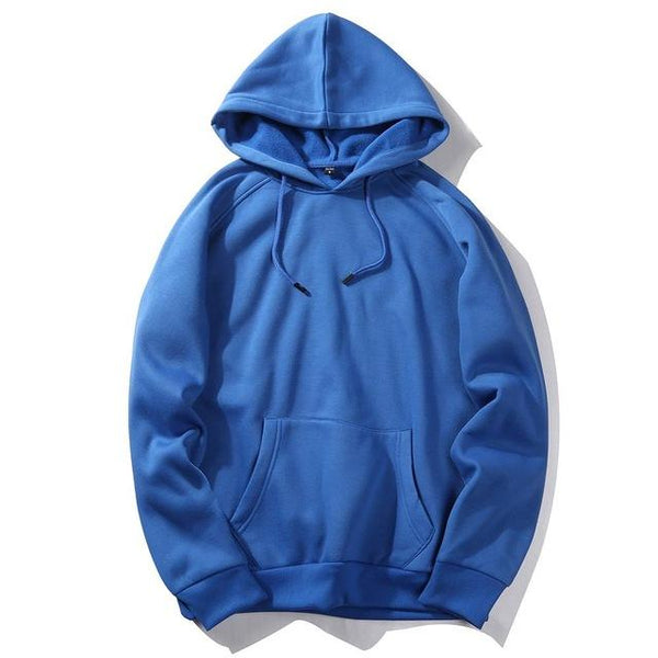 Men's Warm Fleece Hoodie Sweatshirt for Spring & Autumn