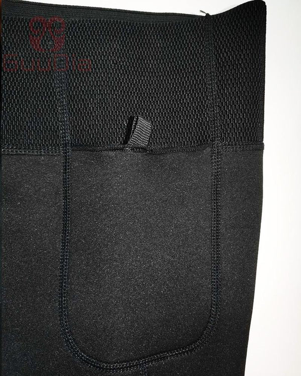 Women Sauna Hot Sweat Fat Burning Compression Slimming Leggings for Indoor Outdoor