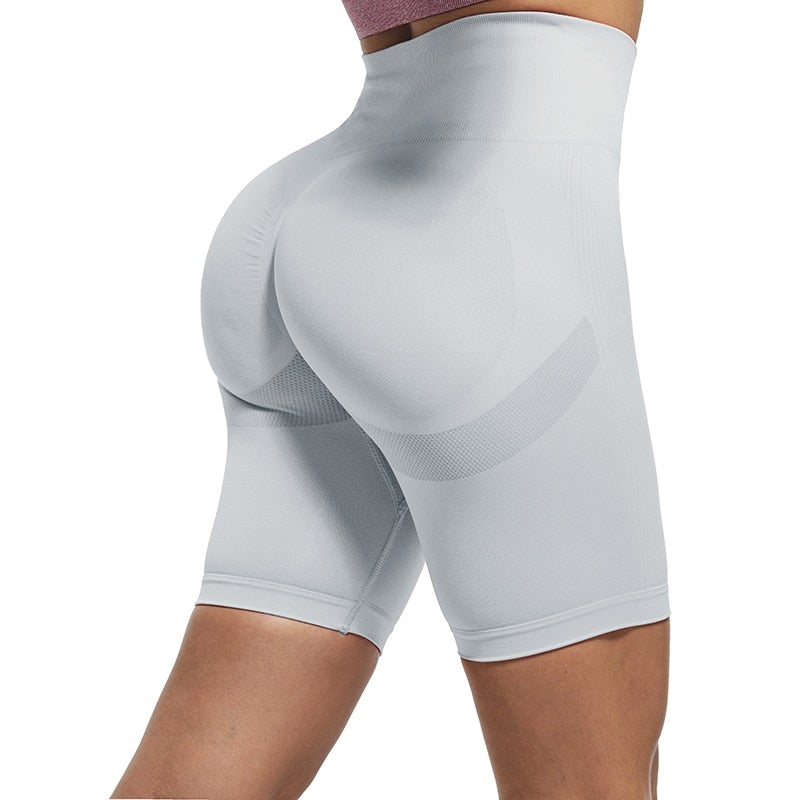Sexy Women's High Waist Push Up Leggings & Slim Fit Fitness Shirt
