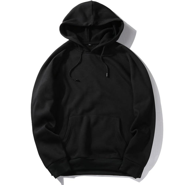 Men's Warm Fleece Hoodie Sweatshirt for Spring & Autumn
