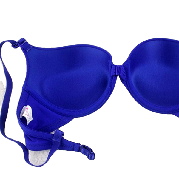 6 Colors Fashion Women Sexy Lingerie Front Closure Lace Push Up Seamless Underwire Bra Women Underwear Bras - Sheseelady