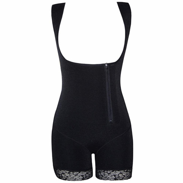 Full Body Shaper Shapewear Powernet Slimming Briefs Butt Lift Tummy Control Waist Trainer Plus Size - Sheseelady