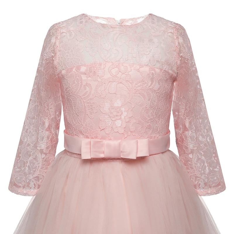 Girls' Embroidered Formal Ball Gown for Weddings & Parties