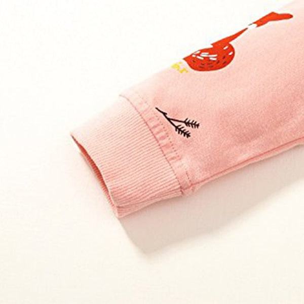 Toddler Baby Boys Girls Cartoon Fox Print Boys Hoodies