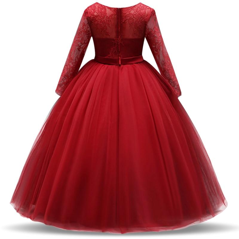 Girls' Embroidered Formal Ball Gown for Weddings & Parties