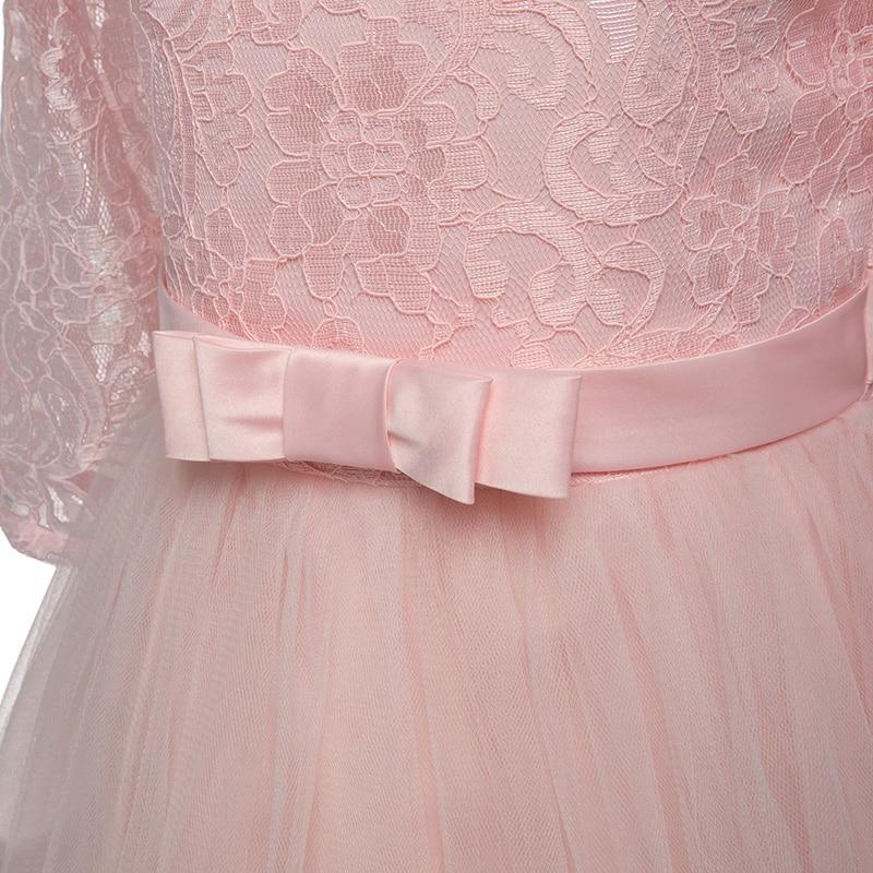 Girls' Embroidered Formal Ball Gown for Weddings & Parties