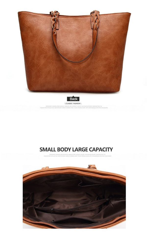 Women Shoulder Bag Female Retro Daily Causal Totes Handbag