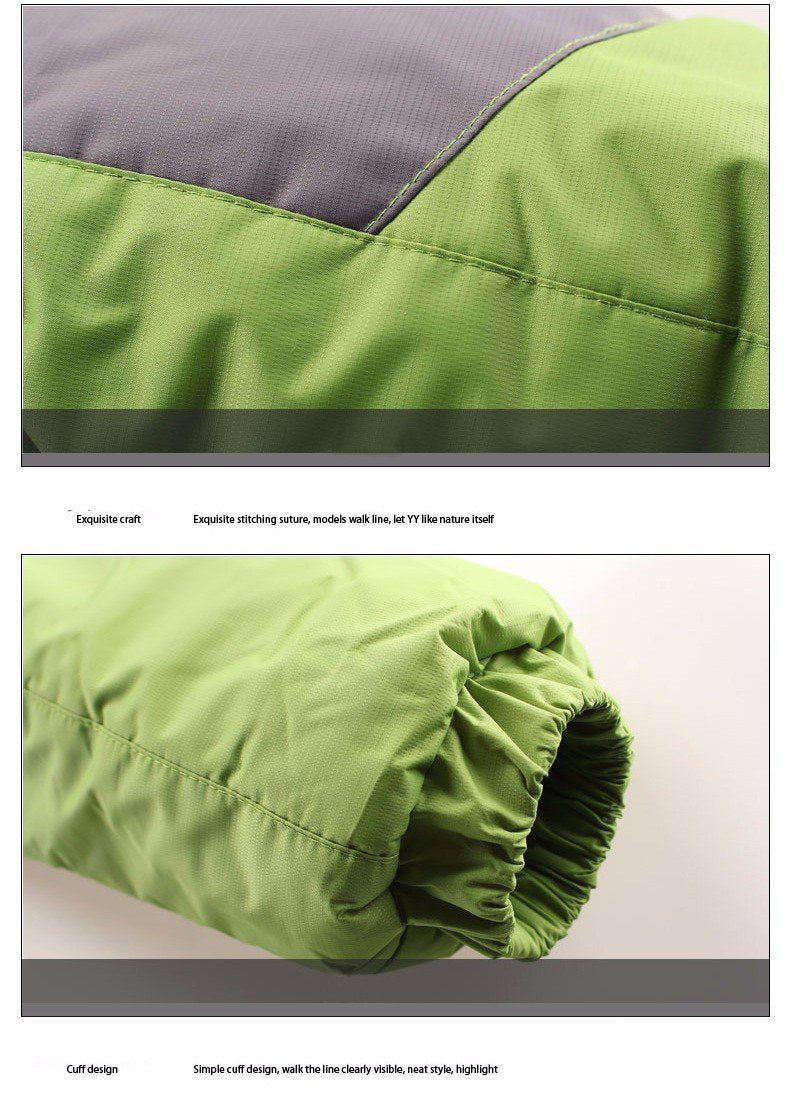 Kids Outerwear Waterproof Cotton-Padded Jackets For Unisex