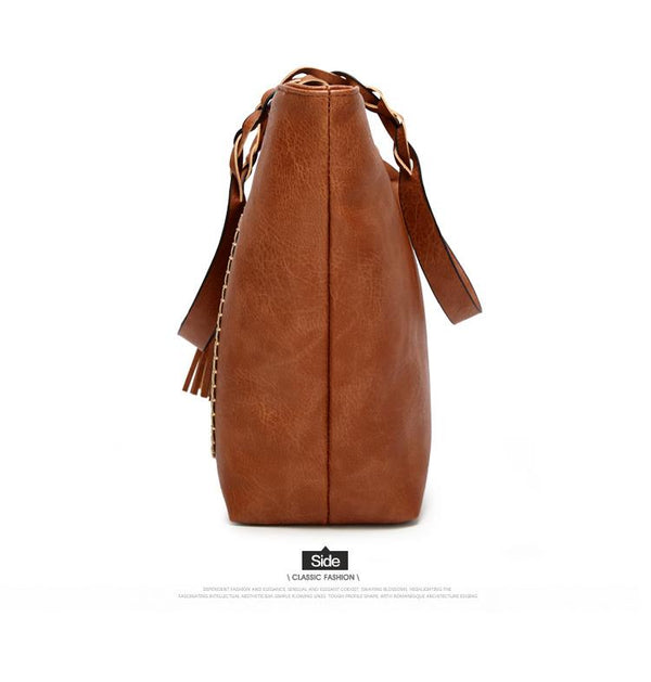 Women Shoulder Bag Female Retro Daily Causal Totes Handbag