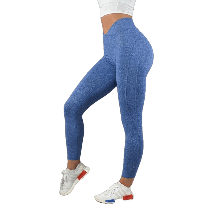 Sexy Female Breathable Patchwork Jeggings Activewear Main image