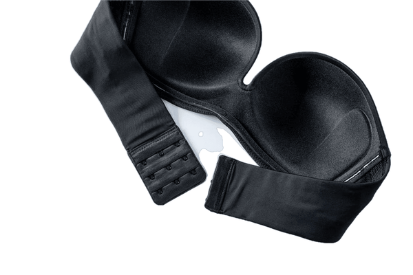 Women's Silicone Bands Strapless Push Up Self Adhesive Plunge Multi-way Bra Full Coverage