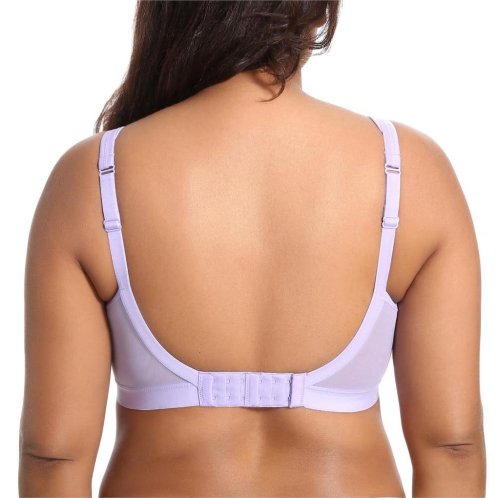 Women Breathable Supportive Cotton Maternity Nursing Bra Plus Size Secondary image