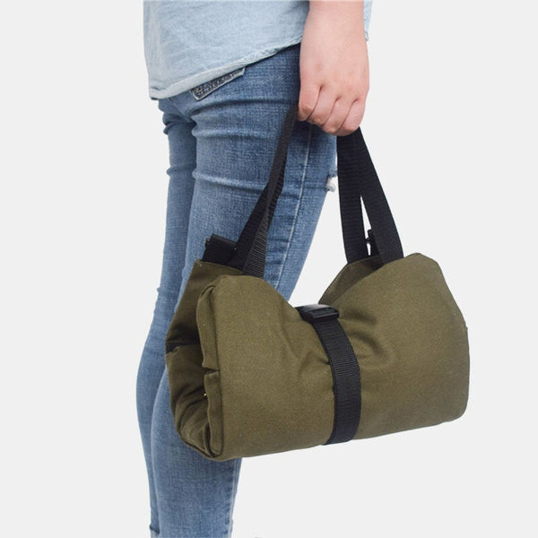 Portable Multi-Functional Canvas Car Storage Bag & Tool Organizer