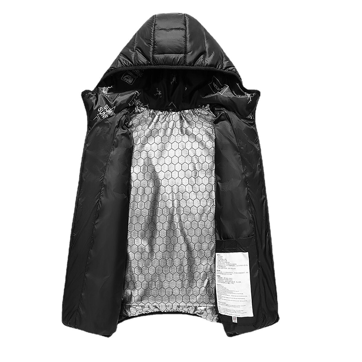 Children's USB Heated Hooded Winter Jacket - Fast 3s Heating, Warm & Electric Main image