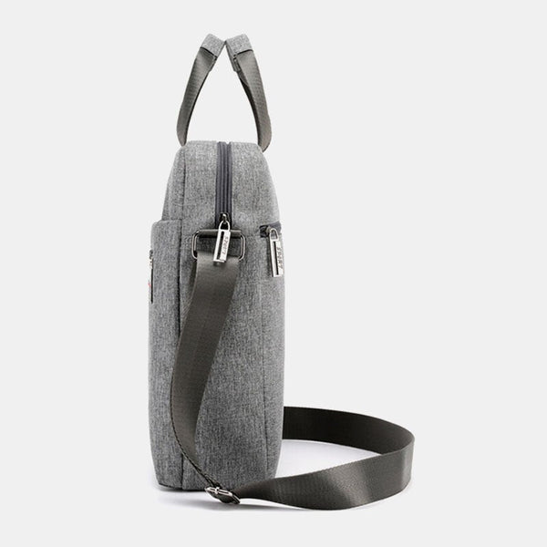 Men's Large Nylon Shoulder Bag for Outdoor Use