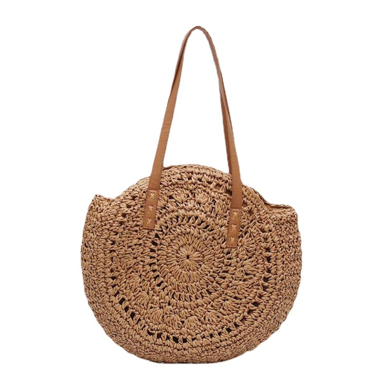 women summer beach large capacity straw woven handbag tote bag Main image