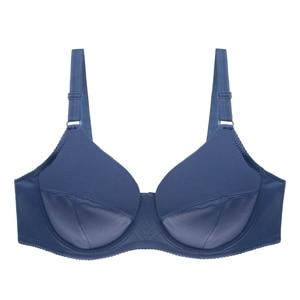 Plus Size Women Bra Full Cup Comfort Mother'S Underwear Classical Solid
