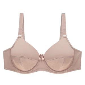 Plus Size Women Bra Full Cup Comfort Mother'S Underwear Classical Solid