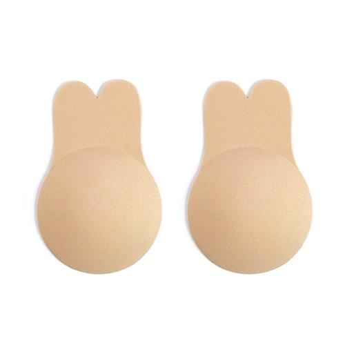 Invisible Push Up Bra Strapless Bras Dress Wedding Party Sticky Self-Adhesive Silicone Brassiere Breathable Deep U Bra Dropship - Sheseelady